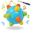 Toddlers Baby Music Shake Dancing Ball Toy, Move and Crawl Toys for Kids,Bouncing Sensory Learning Toys Ideal Gift for Baby Boys and Girls, Endless Fun for Children, Age:18+ Months view 1