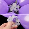 100 Pieces Flower Balloon Clips Balloons Holder Balloon Arch Clips for Baby Shower Wedding Event Decorations Birthday Party Supplies (Flower Style) view 4