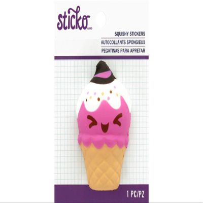 Sticko Squishy-Ice Cream 52-45062, Other