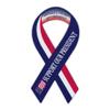 Crazy Novelty Guy Ribbon Shaped Magnet - Donald J. Trump 45th President Commemorative Magnet - Magnetic Bumper Sticker - 4" x 8" view 1