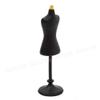 Odoria 1/24 Miniature Dress Form Mannequin Dollhouse Decoration Accessories, Black view 2