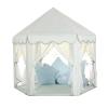 Princess Castle Tent for Girls Fairy Play Tents for Kids Blue Hexagon Playhouse with Fairy Star Lights Toys for Children or Toddlers Indoor or Outdoor Games (Green Princess Tent) view 1