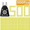 POKONBOY Upgraded 500-Round Balls Refill Pack Compatible with Nerf Rival Apollo, Zeus, Atlas and Artemis Blasters (Storage Bag Included) view 1