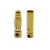 Yiqigou 20 Pairs Gold Plated 3mm 3.0mm Banana Plug Bullet Male Female Connector for ESC Lipo Battery view 2