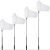 RESTCLOUD Insect and Butterfly Net with 12" Ring, 24" Net Depth, Handle Extends to 59 Inches (10" Ring, 48" Handle) view 2