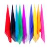 5pcs/lot Ultra-Thin Magic Silk Scarves Magic Tricks Close Up Street Stage Magic Prop Accessories Magicians Gimmick Illusions Classic Magia Toys Gadgets (30X30cm) view 1