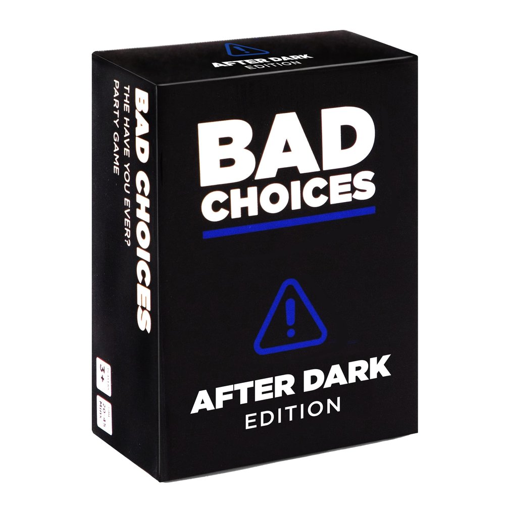 Bad Choices After Dark Expansion Pack | Hilarious Adult Card Game Add-On for Friends & Game Night, Funny Conversation & Icebreaker Board Game for Parties & Pregames, 100 New Question Cards