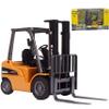 Gemini&Genius 1/50 Scale Diecast Forklift Truck Toys Engineering Vehicle Fork Truck Construction Alloy Warehouse Vehicle Models Toys for Kids view 1