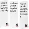 BAD PEOPLE Party Game - White Expansion - 100 New Question Cards for The Hilarious Adult Card Game for Fun Parties & Board Games Night with Your Group - Find Out What Your Friends Really Think of You view 4