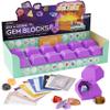 Dan&Darci Dig a Dozen Gem Blocks Mining Kit for Kids - Discover 12 Unique Real Gemstones, Mineral, Rock, Crystals Collection - Archaeology Science Gift Toys Set for Boys & Girls Age 8-12 Gifts view 1
