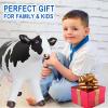 Jet Creations Cow Inflatable Animal Baby 37 inch Long Great for Pool Party Decoration, Birthday Kids and Adult an-Cow view 2