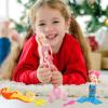 BETTINA 12'' Mermaid Princess Doll with 3'' Mermaid & Seahorse Play Gift Set | Mermaid Toys with Accessories and Doll Clothes for Little Girls (Pink) view 4