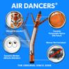 LookOurWay Air Dancers Inflatable Tube Man Attachment - 20 Feet Tall Wacky Waving Inflatable Dancing Tube Guy for Business Promotion - Blower Not Included - Mascot Character Animal Themed - Tiger view 2