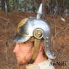 AnNafi German Pickelhaube Military Helmet |Steel Imperial Prussian Officer Spiked | WWI & WWII Helmets Replica view 3