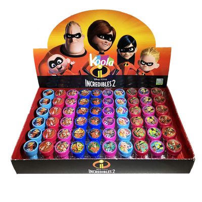 Incredibles 2 Authentic Licensed 60 Self Inking Stampers Gift Bags Fillers