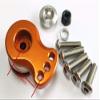 Aluminum Servo Saver 15MM for Stock Plastic 25T Output Gear Ajustable Hi-Torque Servo Arm Black view 3