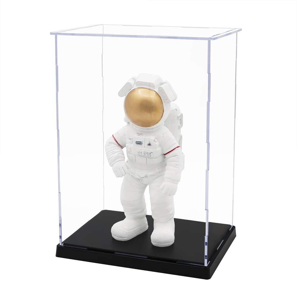 Odoria Clear Acrylic Assembly Required Display Box Case 9.7" High Dustproof Figure Gundam Display