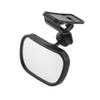 AISIBO Baby Car Mirror, Monitor Infant Child Mirrors for Rear Facing Car Seat with Wide Clear View - Safety Shatterproof Rearview Mirror Adjustable Acrylic 360 for Back Seat(black) view 1