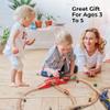 On Track USA Bridge Accessory Train Set: Suspension, Overpass and Arch Bridge Set Compatible with All Major Toy Trains Railway Expansion Accessories, Toy Train Track Accessory view 3