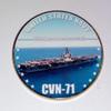 Navy USS Theodore Roosevelt CVN-71 Colorized Challenge Art Coin view 1