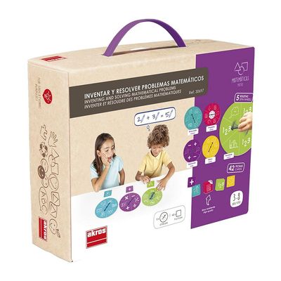 Akros - Invent and Solve Mathematical Problems, Multicolor (XAK-30697)