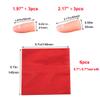ANCIRS 6 Set Finger Magic Trick, Disappearing Silk Fake Thumb Tip view 2
