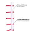 GoSports Get Low Limbo Premium Wooden Limbo Game, Sets up in Seconds - Fun for Kids & Adults, White, Red view 4