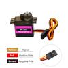 CenryKay MG90S Servo, Helicopter QC Module 9G Servo Motor Metal Gear Micro Servo Motor Smart Robot Helicopter Plane Boat for Arduino Raspberry Pi Project(6PCS) view 4