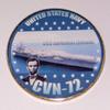 Navy USS Abraham Lincoln CVN-72 Colorized Challenge Art Coin view 1