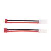 OliYin 3pairs Compatible with Big Tamiya to T Plug T-Plug Male Female 14awg 3.93inch Soft Silicone Wire Switch Cable Connector(Pack of 3) view 2