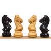 4.2" Supreme Luxury Series Staunton Chess Pieces Only Set - Weighted Boxwood view 2