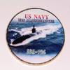 Navy USS Albuquerque Submarine Colorized Challenge Art Coin view 1