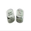 11 Year Anniversary Metal Date Night Dice - Create a Unique 11th Anniversary Date Night view 4