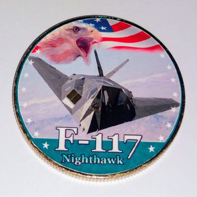Air Force F-117 Nighthawk Challenge Art Coin
