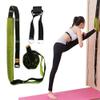 CShopping Backbend Trainer, Backbend Assist Trainer, Door Anchor, Detachable Sponge Cushion, Multifunction Adjustable Stretching Strap, for Dance Yoga Gymnastics Training, Green, Pink view 1