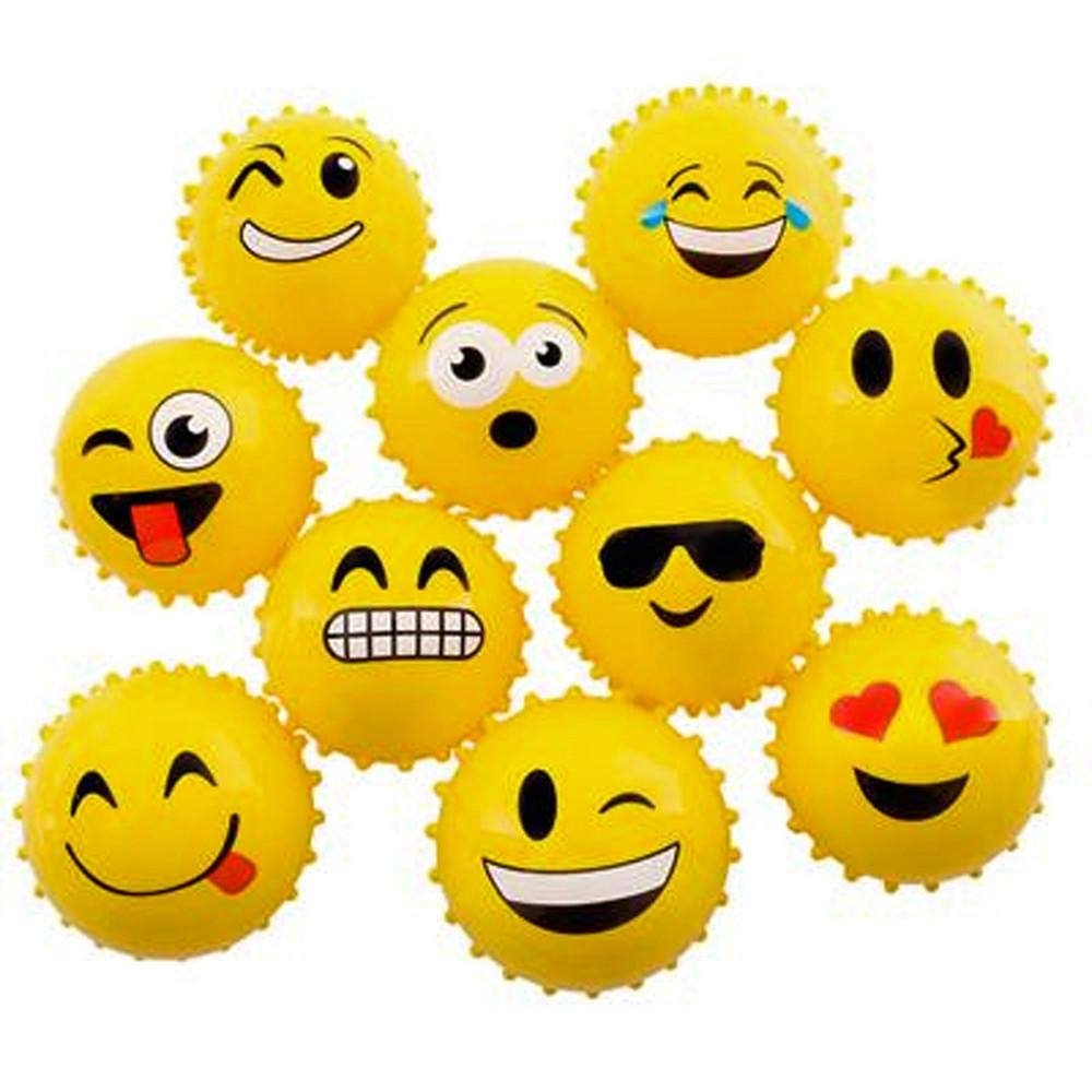 Child Therapy Toys Knobby Emoticon Stress Balls