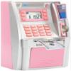 GoodsFederation ATM Piggy Bank for Real Money for Kids Adults,Toy Money Bank with Card,Password,Coin Recognition,Bill Feeder,Balance Calculator,Electronic Money Safe Coin Box,Hot Gift for Boys Girls view 1