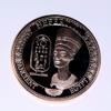 Egyptain Goddess Nefertiti Challenge Art Coin view 1