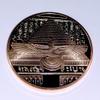 Egyptain Goddess Nefertiti Challenge Art Coin view 2