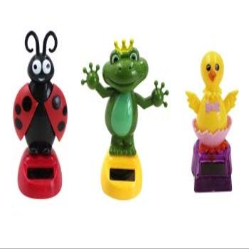 Diamond Visions 08-1705 Solar Animal Jiggler in Assorted Animals (1 Animal)
