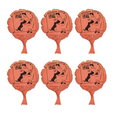 6 Pack Whoopie Cushion Gag 8" Whoopee Fart Gas Joke Toys Noise Maker Funny Prank