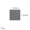 My Scratch Offs - 1000 Pack Silver Square Scratch Off Sticker Labels 1 Inch DIY for Giveaways for Business, Party Favors, Gift Cards & Games view 3