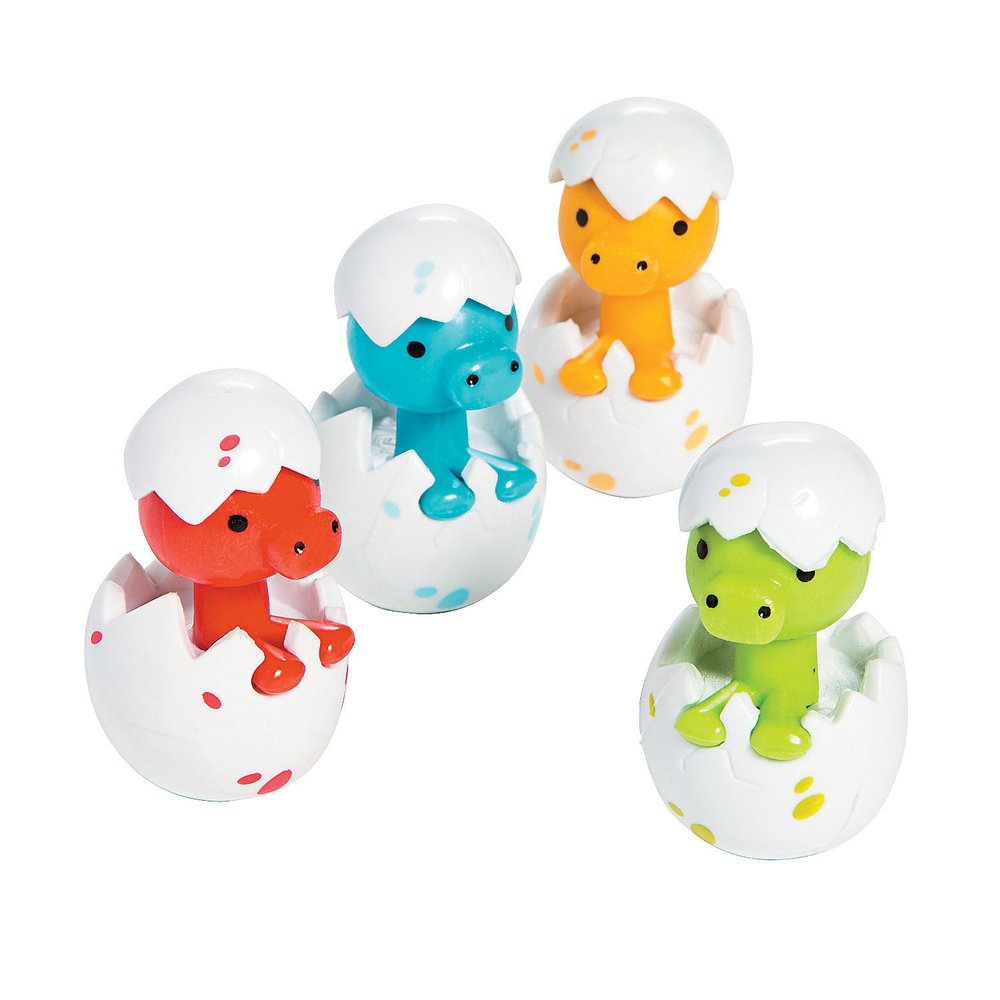 Little Dino Egg Character - Toys - Character Toys - Birthday - 12 Pieces