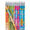 Fun Express First Day Of School Pencils - 24 Pieces - Educational And Learning Activities For Kids view 1