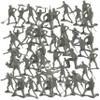 Fun Express Bulk Plastic Army Men, Set of 144 Action Toy Soldiers - Party Favors and Classic Toys view 1