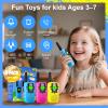 Walkie Talkies for Kids Toys Valentines Day Gifts for Kid Boys Girls 4-6, 3 Miles Range Walkie Talkie to Camping, Outdoor, 4 Year Old Girl Birthday Gifts for 3 4 5 6 7 8 9 Year Old Boy Girl Gifts view 4