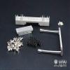 Lesu Metal Hydraulic Tail Plate Lifting Board Wagon Rc Truck 1/14 Tmy view 3
