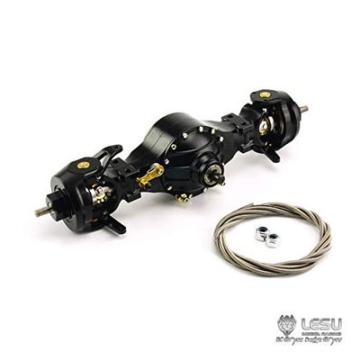 TOUCAN RC HOBBY LESU Metal Front Axle Differential Lock RC 1/14 Tractor Truck Q9006 for Tamiya Model
