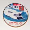 Navy USS Pollack Submarine Colorized Challenge Art Coin view 1