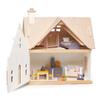 Tender Leaf Toys - Cottontail Cottage - Furnished 18.7" Tall 3 Story Countryside Wooden Doll House with 24 Pcs Accessories - Encourage Creative and Imaginative Fun Play for Children - Age 3+ view 4